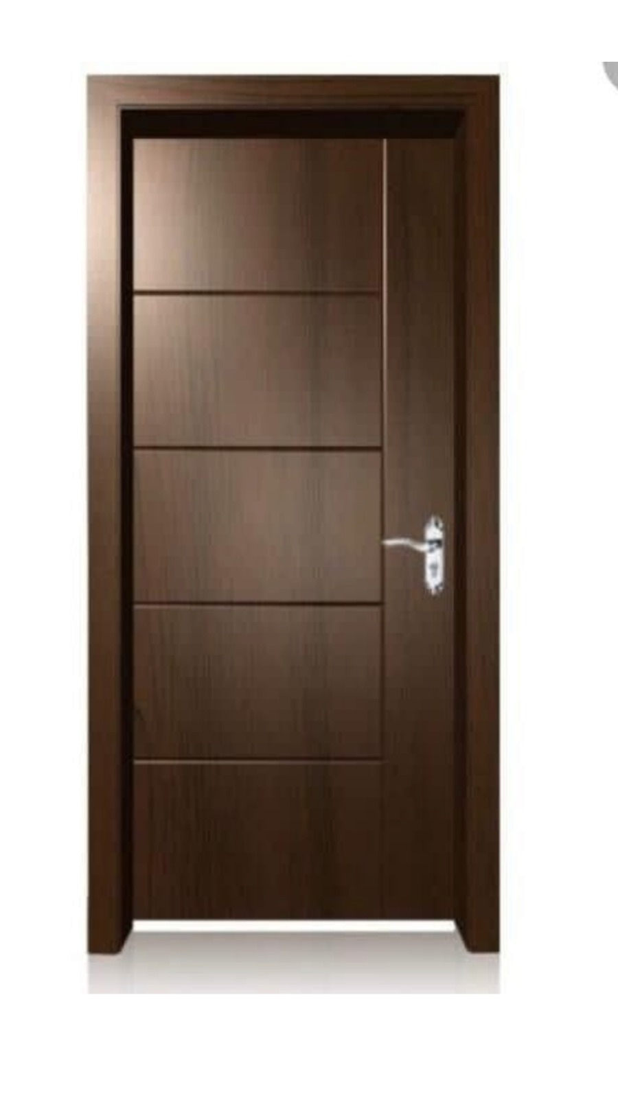 Designer laminate flush door — HPL woodgrain decor scratch resistant