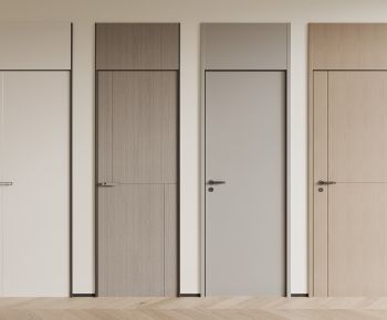 Internal flush door for bedrooms and passages — lightweight stable core